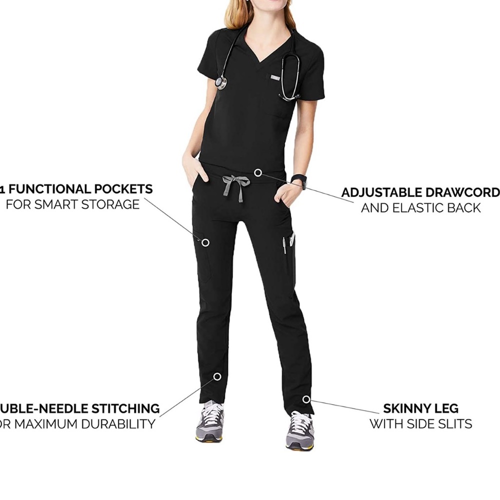 FIGS YOLA Skinny Scrub Pants for Women